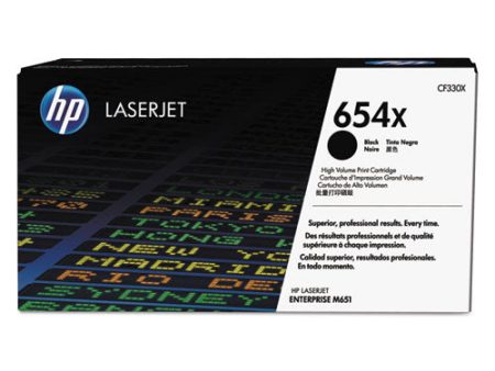 Hp 654x, (cf330x) High-yield Black Original Laserjet Toner Cartridge on Sale