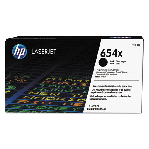 Hp 654x, (cf330x) High-yield Black Original Laserjet Toner Cartridge on Sale