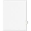 Avery-style Preprinted Legal Side Tab Divider, 26-tab, Exhibit H, 11 X 8.5, White, 25 pack, (1378) Online now