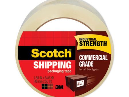 3750 Commercial Grade Packaging Tape With St-181 Pistol-grip Dispenser, 3  Core, 1.88  X 54.6 Yds, Clear, 36 carton Online Sale