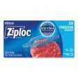 Zipper Freezer Bags, 32 Oz, 6.97  X 7.7 , Clear, 38 Bags box, 9 Boxes carton Discount