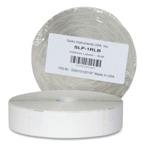 Slp-1rlb Bulk Address Labels, Requires Slp-tray650, 1.12  X 3.5 , White, 1,000 Labels roll Supply