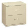 400 Series Lateral File, 2 Legal letter-size File Drawers, Putty, 30  X 18  X 28  For Sale