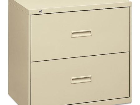 400 Series Lateral File, 2 Legal letter-size File Drawers, Putty, 30  X 18  X 28  For Sale