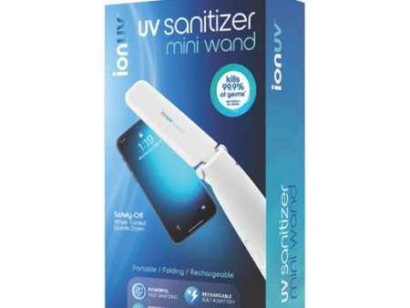 Ionuv Mini Sanitizer Wand, White Discount