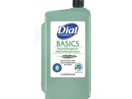 Basics Mp Free Liquid Hand Soap Refill, Unscented, 1 L, 8 carton Online Sale