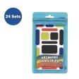 Anywhere Zen Strips, Bumpy, Assorted Primary Colors 13 set, 24 Sets carton on Sale