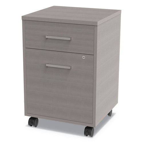 Urban Mobile File Pedestal, Left Or Right, 2-drawers: Box file, Legal a4, Ash, 16  X 15.25  X 23.75  Online now