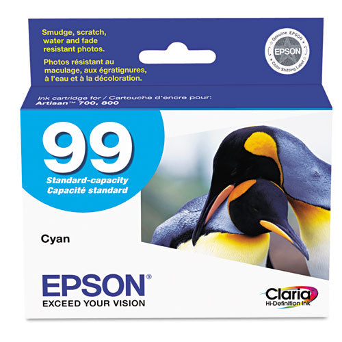 T099220-s (99) Claria Ink, 450 Page-yield, Cyan For Sale