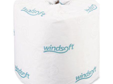 Bath Tissue, Septic Safe, Individually Wrapped Rolls, 2-ply, White, 400 Sheets roll, 24 Rolls carton Hot on Sale