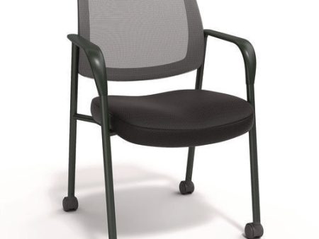 Wessex Mesh Fabric Guest Chair, 24.41 X 23.62 X 35.04, Black Seat, Black Back, Black Base Cheap