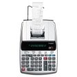 Mp25dv 12-digit Ribbon Printing Calculator, Black red Print, 4.3 Lines sec Fashion