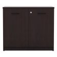 Alera Valencia Series Storage Cabinet, 34.13w X 22.78d X 29.5h, Mahogany Supply