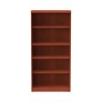 Alera Valencia Series Bookcase, Five-shelf, 31.75w X 14d X 64.75h, Medium Cherry Fashion