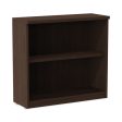 Alera Valencia Series Bookcase, Two-shelf, 31.75w X 14d X 29.5h, Espresso For Discount