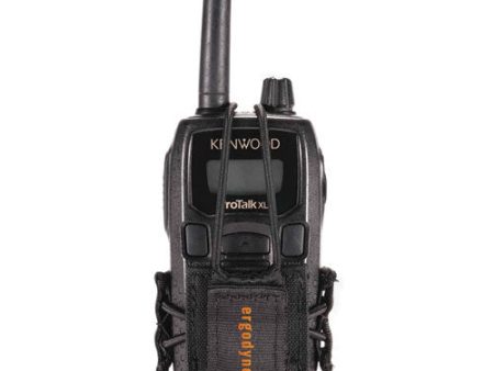 Squids 3772 Radio Holster Trap, Small, 1 X 2 X 4, Polyester, Black Online Sale