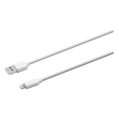 Usb Apple Lightning Cable, 10 Ft, White Online Sale