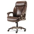 Alera Veon Series Executive High-back Bonded Leather Chair, Supports Up To 275 Lb, Brown Seat back, Bronze Base Online