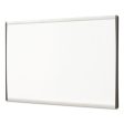 Arc Frame Cubicle Board, Magnetic Dry Erase, 14  X 11 , White Surface, Satin Aluminum Frame For Cheap