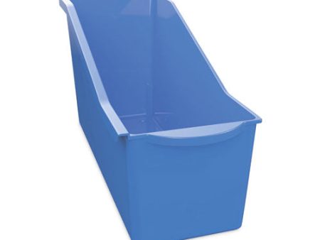 Antimicrobial Book Bin, 14.2 X 5.34 X 7.35, Blue Hot on Sale