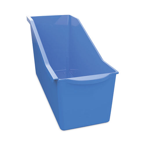 Antimicrobial Book Bin, 14.2 X 5.34 X 7.35, Blue Hot on Sale