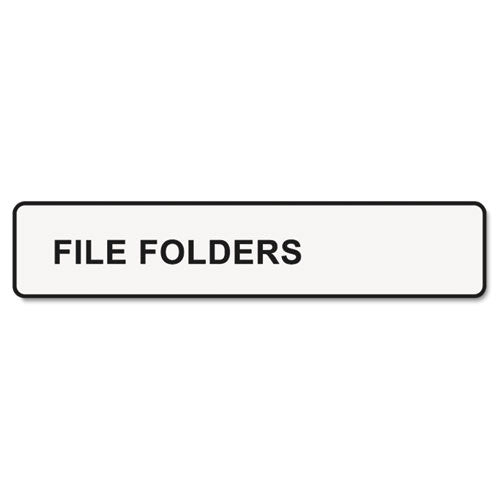 Labelwriter 1-up File Folder Labels, 0.56  X 3.43 , White, 130 Labels Roll, 2 Rolls pack on Sale