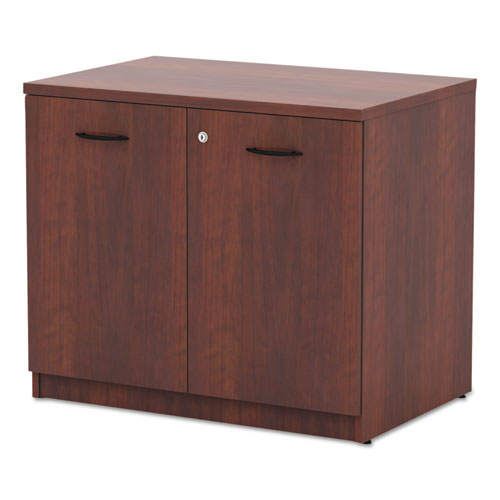 Alera Valencia Series Storage Cabinet, 34.13w X 22.78d X 29h, Medium Cherry Sale