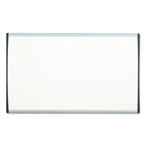 Arc Frame Cubicle Board, Magnetic Dry Erase, 14  X 11 , White Surface, Satin Aluminum Frame For Cheap