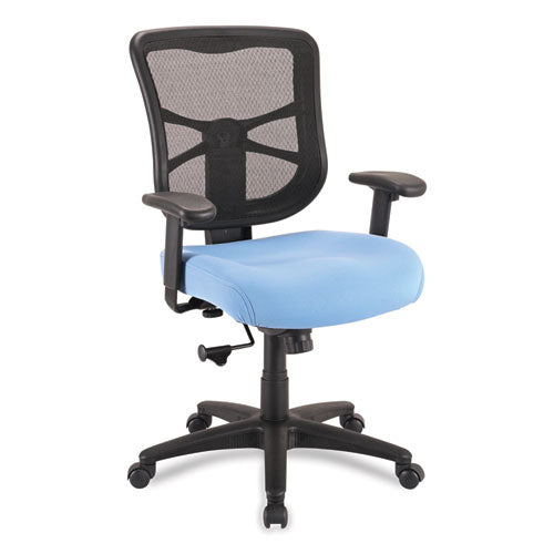 Alera Elusion Series Mesh Mid-back Swivel tilt Chair, Supports Up To 275 Lb, 17.9  To 21.8  Seat Height, Light Blue Seat Cheap