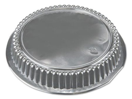 Dome Lids For 7  Round Containers, 7  Diameter, Clear, Plastic, 500 carton Hot on Sale