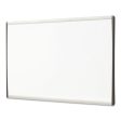 Arc Frame Cubicle Board, Magnetic Dry Erase, 14  X 11 , White Surface, Satin Aluminum Frame For Cheap