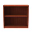 Alera Valencia Series Bookcase, Two-shelf, 31.75w X 14d X 29.5h, Med Cherry on Sale