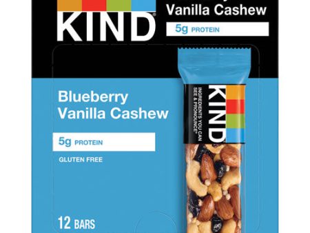 Fruit And Nut Bars, Blueberry Vanilla And Cashew, 1.4 Oz Bar, 12 box Online Sale