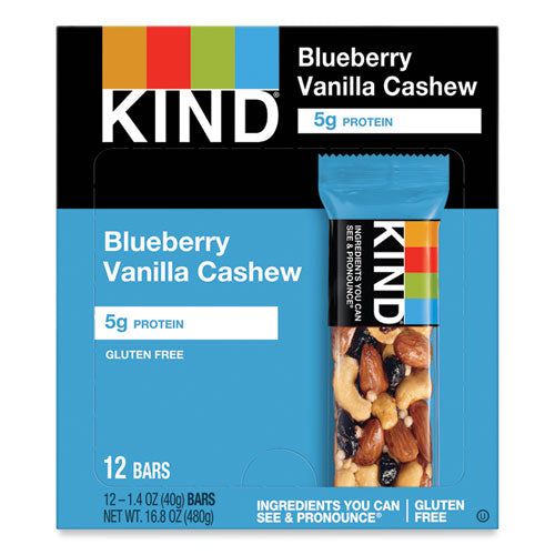 Fruit And Nut Bars, Blueberry Vanilla And Cashew, 1.4 Oz Bar, 12 box Online Sale