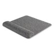 Premium Plush Mouse Pad, 11.8 X 11.6, Gray For Sale