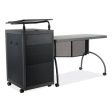 Teacher s Workpod Desk And Lectern Kit, 68  X 24  X 41 , Charcoal Gray Discount