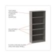 Alera Valencia Series Bookcase, Five-shelf, 31.75w X 14d X 64.75h, Gray Online Sale