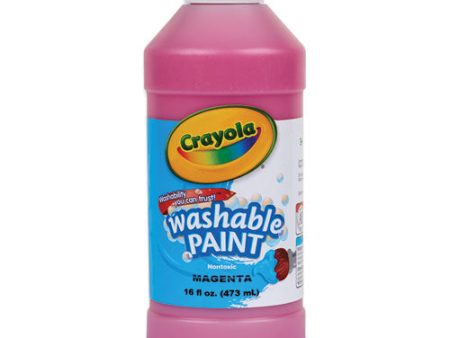 Washable Paint, Magenta, 16 Oz Bottle Sale