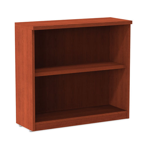 Alera Valencia Series Bookcase, Two-shelf, 31.75w X 14d X 29.5h, Med Cherry on Sale