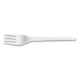 Cpla Cutlery, General Purpose Fork, Plastic, White, 1,000 carton For Sale