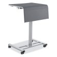 Sit-stand Student Desk Pro, 23.5  X 19.5  X 28.5  To 41.75 , Charcoal Gray Online Sale