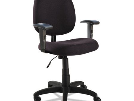 Alera Essentia Series Swivel Task Chair With Adjustable Arms, Supports Up To 275 Lb, 17.71  To 22.44  Seat Height, Black Online