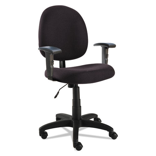 Alera Essentia Series Swivel Task Chair With Adjustable Arms, Supports Up To 275 Lb, 17.71  To 22.44  Seat Height, Black Online