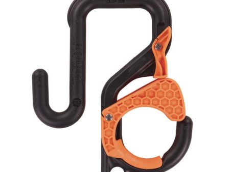 Squids 3178 Locking Aerial Bucket Hook, Tethering Point, 9.06 X 7.09 X 2.17, Black orange, Supports 40 Lbs For Discount