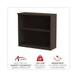 Alera Valencia Series Bookcase, Two-shelf, 31.75w X 14d X 29.5h, Espresso For Discount