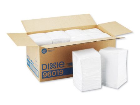 Beverage Napkins, Single-ply, 9 1 2 X 9 1 2, White, 4000 carton on Sale