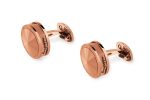 Montegrappa Nerouno Cufflinks - Rose Gold with Matching Inlay -IDNRCLIS Discount