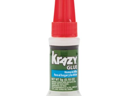 All Purpose Brush-on Krazy Glue, 0.18 Oz, Dries Clear For Sale