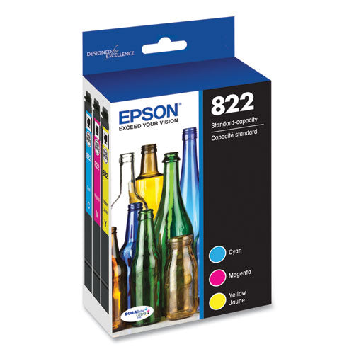 T822520-s (t822) Durabrite Ultra Ink, 240 Page-yield, Cyan magenta yellow Online Sale