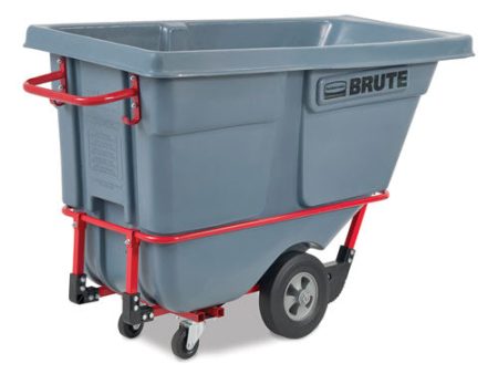 0.5 Cu Yd Brute Duratilt Frame Tilt Truck, Standard Duty, 850 Lb Capacity, Gray Discount